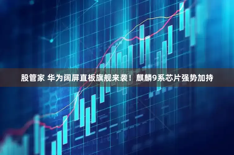 股管家 华为阔屏直板旗舰来袭！麒麟9系芯片强势加持